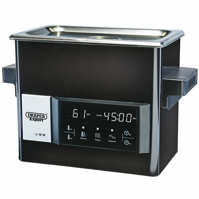 DRAPER Ultraschall Reiniger 100W 3L – Bild 1