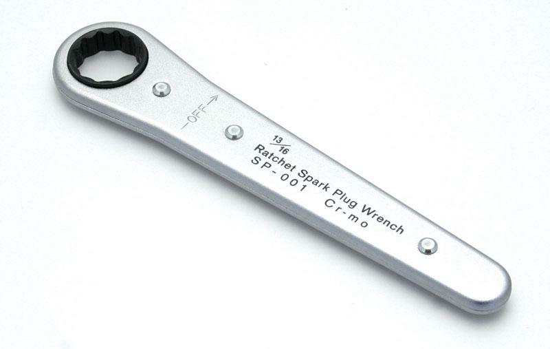 TECNIUM Zündkerzenschlüssel flach mit Ratsche 21 mm – Bild 1