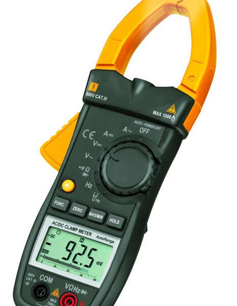 ZECA Multimeter/Amperemeter kombiniert mit ZECA Zange