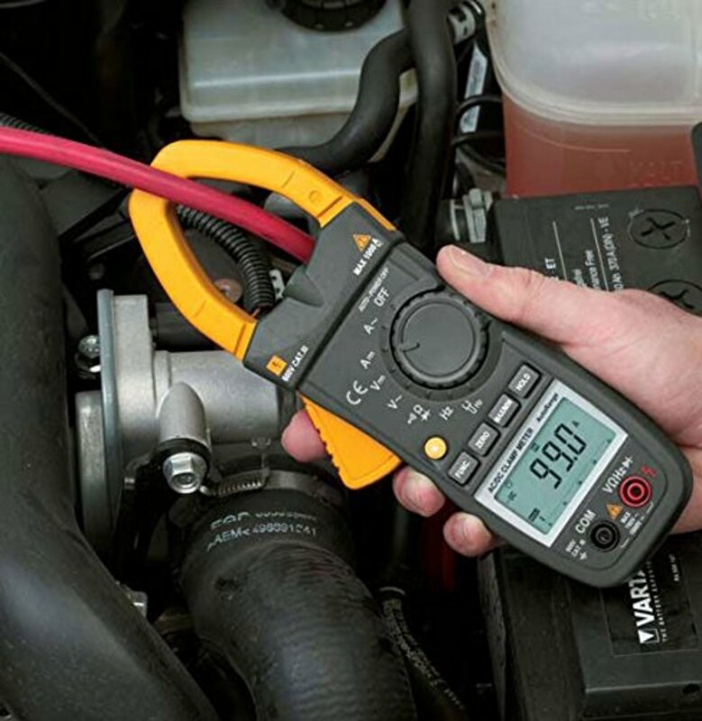 ZECA Multimeter/Amperemeter kombiniert mit ZECA Zange – Bild 2