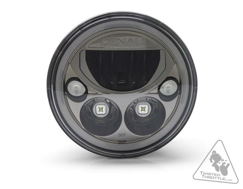 DENALI Scheinwerfer M7 LED Ø 177 mm schwarz Chrom – Bild 1