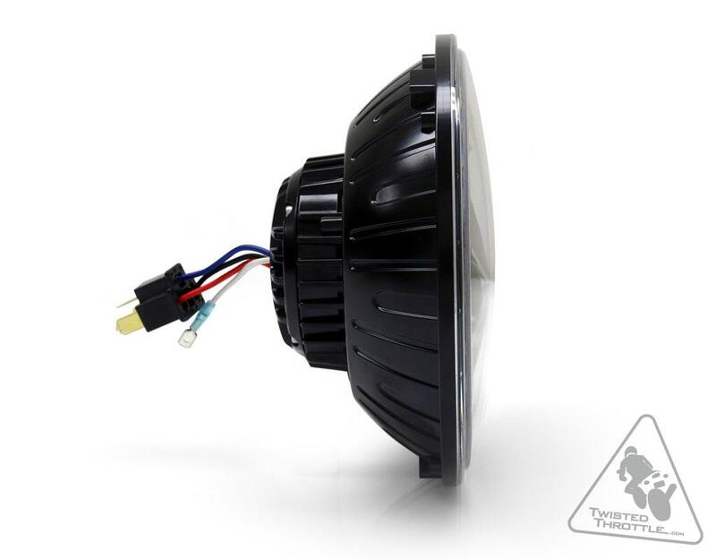 DENALI Scheinwerfer M7 LED Ø 177 mm schwarz Chrom – Bild 2