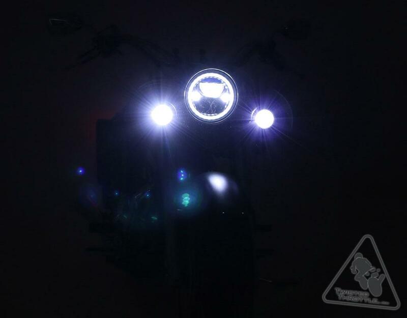 DENALI Scheinwerfer M7 LED Ø 177 mm schwarz Chrom – Bild 6
