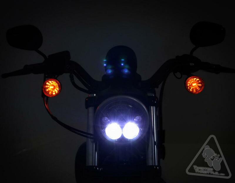 DENALI Scheinwerfer M7 LED Ø 177 mm schwarz Chrom – Bild 7
