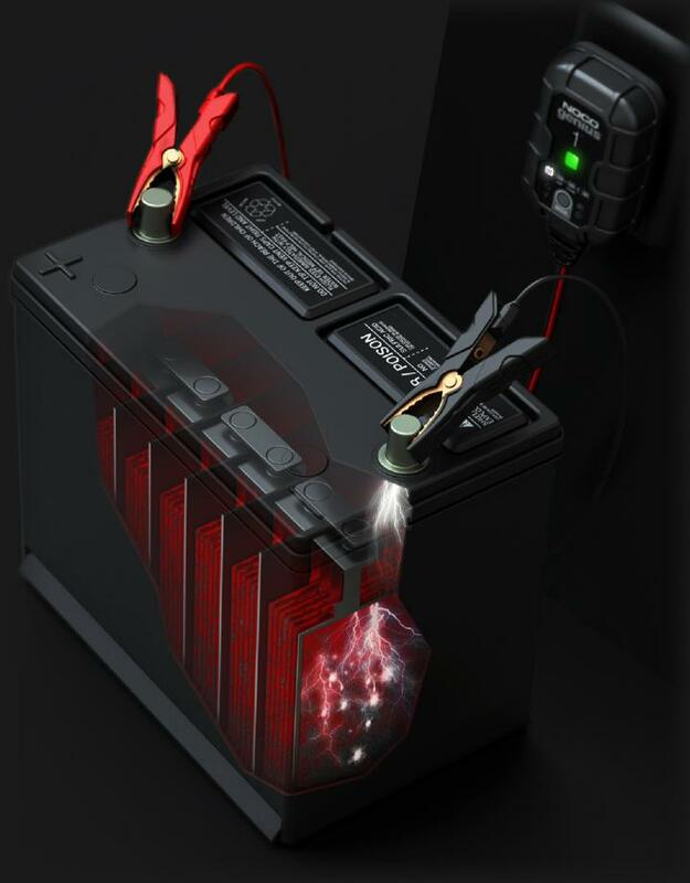 NOCO Genius1 Smart Batterieladegerät 6/12V 1A – Bild 3
