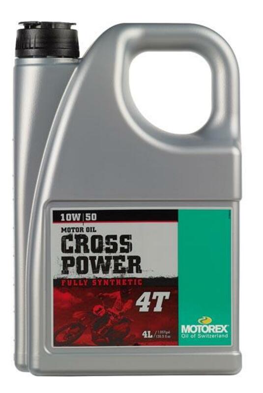 MOTOREX Cross Power 4T Motorenöl - 10W50 JASO MA2 - 4 l – Bild 1