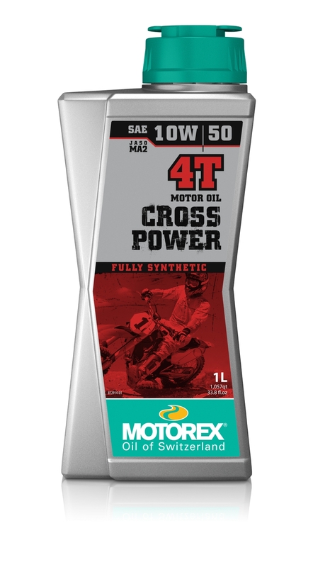 MOTOREX Cross Power 4T Motorenöl - 10W50 JASO MA2 - 1 l – Bild 1