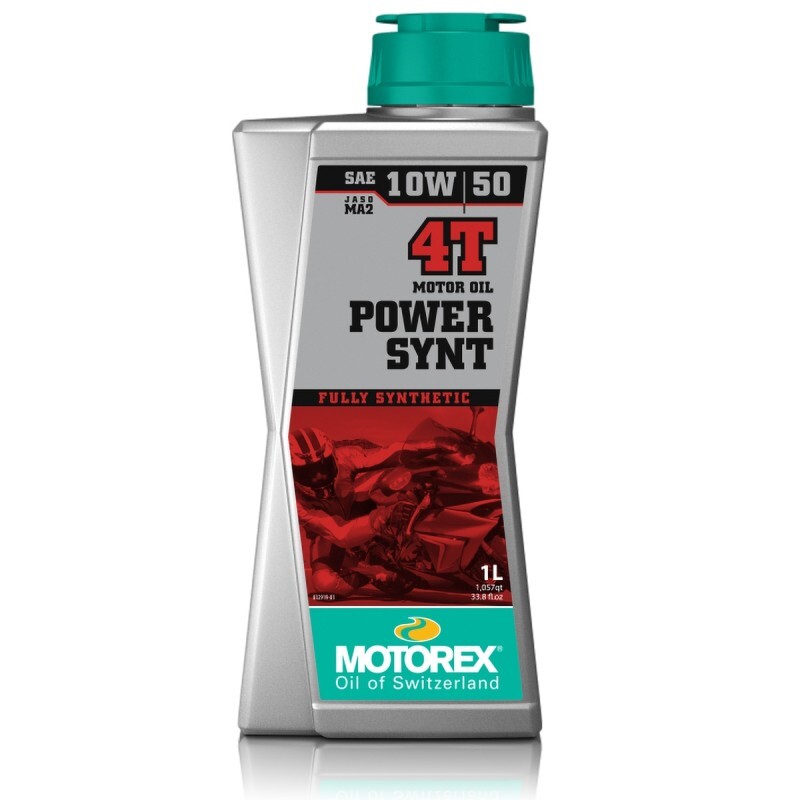 MOTOREX Power Synt 4T Motorenöl - 10W50 JASO MA2 - 1 l – Bild 1