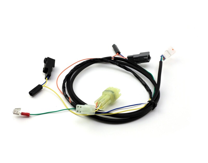 DENALI Plug & Play DialDim Kabeladapter - Kawasaki KLR 650 – Bild 1
