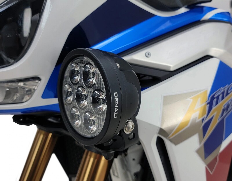 DENALI Lampenhalter für Fernscheinwerfer - Honda Africa Twin 1100 Adventure Sports ES – Bild 4