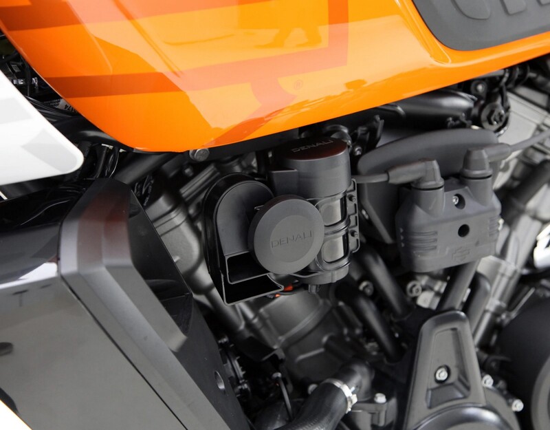 DENALI SoundBomb Hupenhalterung - Harley-Davidson Pan America 1250 – Bild 2