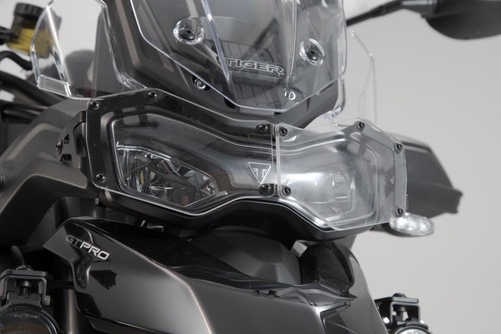 Scheinwerferschutz. Halterung mit Blende. Tiger 900/ GT/ Rally/ Pro – Bild 4