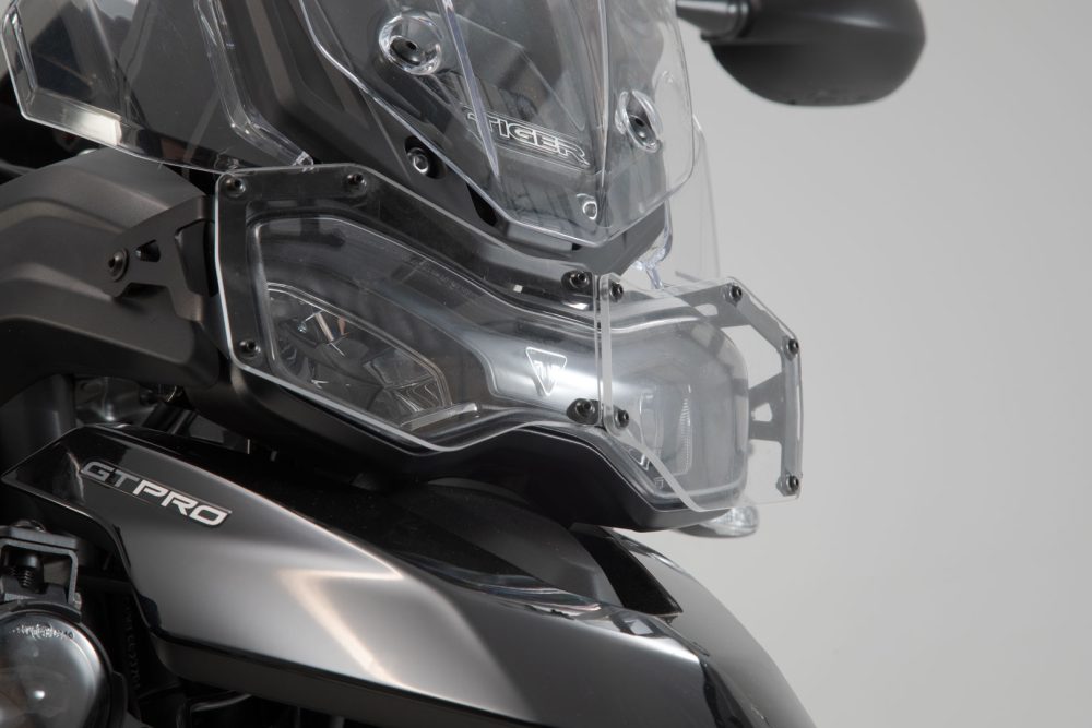 Scheinwerferschutz. Halterung mit Blende. Tiger 900/ GT/ Rally/ Pro – Bild 3