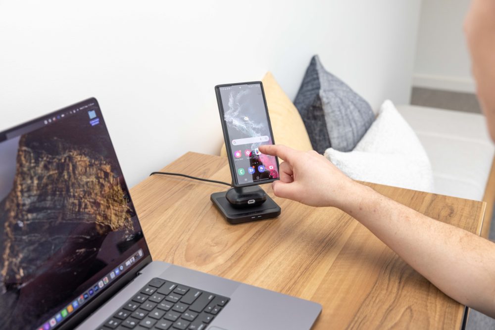 Dual Desktop Wireless Charger – Bild 3