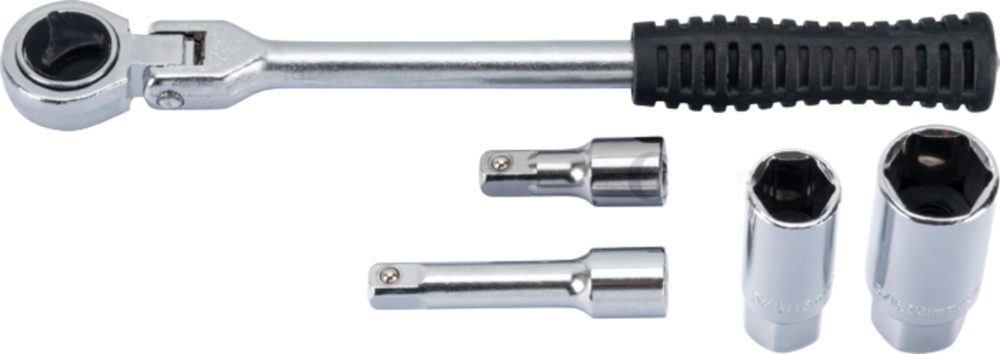Kerzenschlüssel-Satz 3/8 6-kant 16+21mm – Bild 2