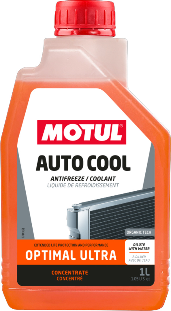 Frostschutz Auto Cool Optimal Ultra rot 1l – Bild 1