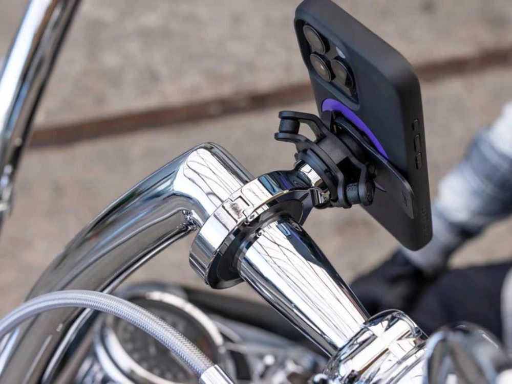 Motorcycle Handlebar Mount Pro Chrome - Large – Bild 3