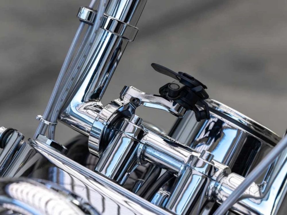 Motorcycle Handlebar Mount Pro Chrome - Large – Bild 2