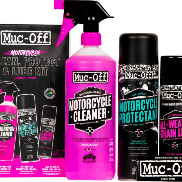 Motorcycle Clean, Protect & Lube Kit