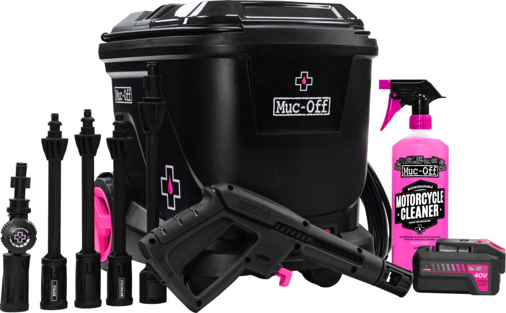Mobile Pressure Washer & 1L Motorcycle Cleaner – Bild 1