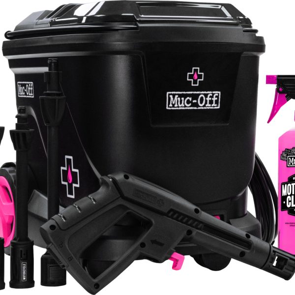Mobile Pressure Washer & 1L Motorcycle Cleaner