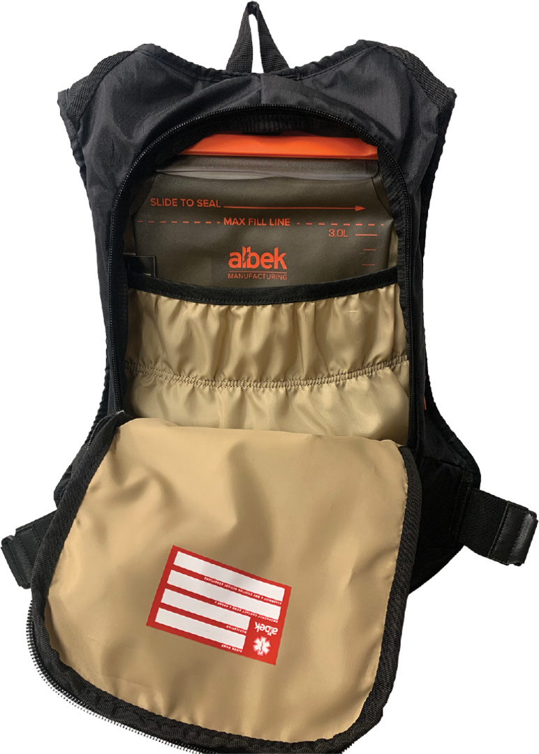 H2O- Hauler Eight Trinkrucksack 3 l covert black – Bild 3