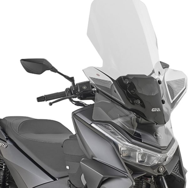 Spezifisches Windschild, transparent