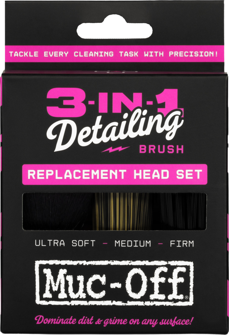 3 in 1 Detainling Brush Replacement Head Set – Bild 1