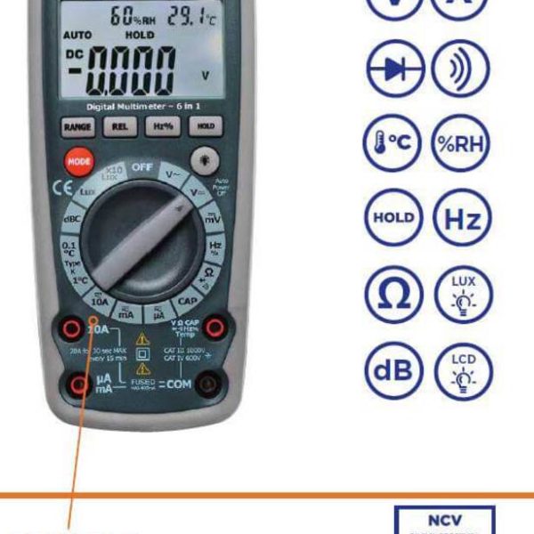 ZECA Multimeter digital