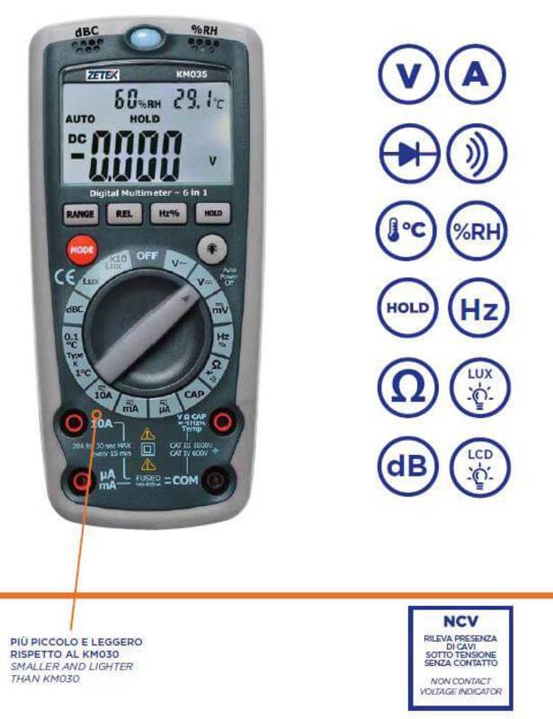 ZECA Multimeter digital – Bild 1