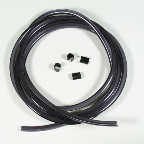 MRA Kantenschutz 2m + 6 Klemmhülsen Dichtung grau 2m + 6 Clips