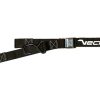VECTOR Spanngurt - 38 mm - 2 S-Haken (Ø 9 mm) - Schwarz