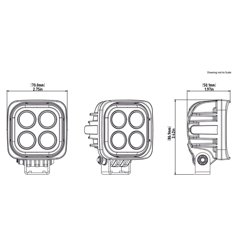 DENALI Zusatzbeleuchtung S4 LED 10 W - einzeln – Bild 5
