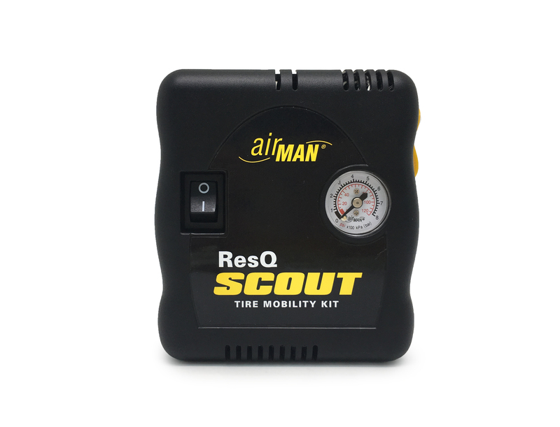 AIRMAN ResQ Scout Mini-Kompressor + Reifendichtmittel-Flaschensatz – Bild 2