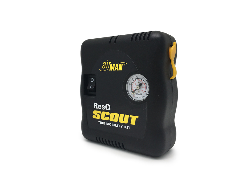 AIRMAN ResQ Scout Mini-Kompressor + Reifendichtmittel-Flaschensatz – Bild 5