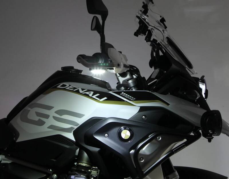 DENALI T3 Ultra-Viz 4-in-1 Motorrad-Sicherheits- und Sichtbarkeits-Beleuchtungsset – Bild 8