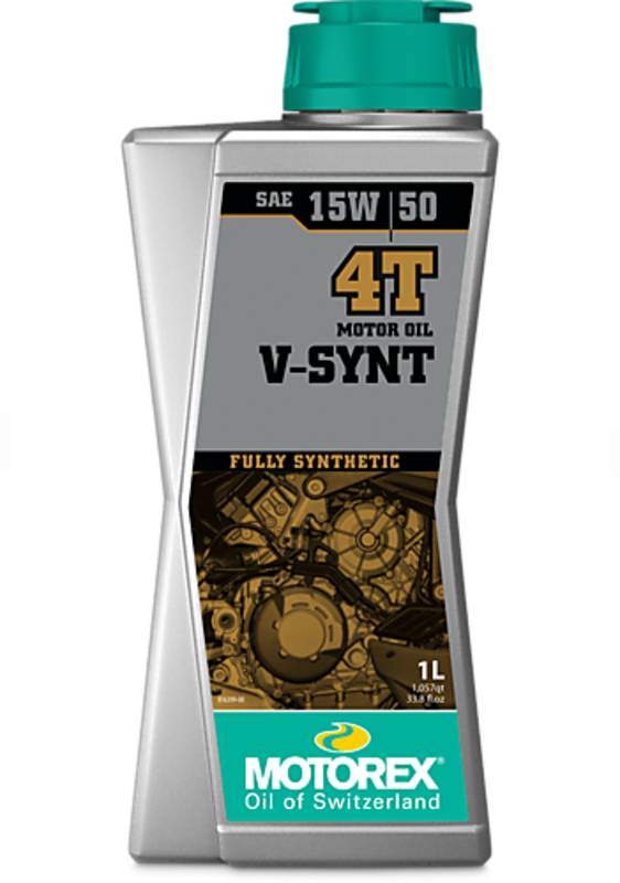 MOTOREX V-SYNT 4T Motoröl 15W50 - 1L – Bild 1