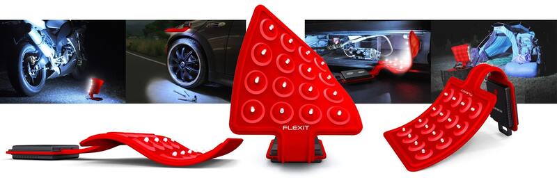RISK RACING Flexit 2.0 - 200 Lumen flexible Taschenlampe – Bild 3