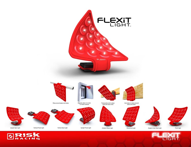 RISK RACING Flexit 2.0 - 200 Lumen flexible Taschenlampe – Bild 4