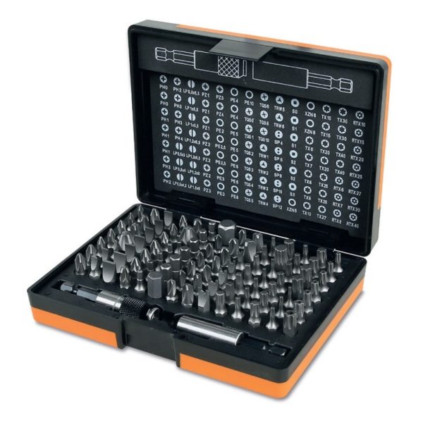 BETA  Schraubendreher-Bit-Set mit 98 Bits und 2 Bithaltern
