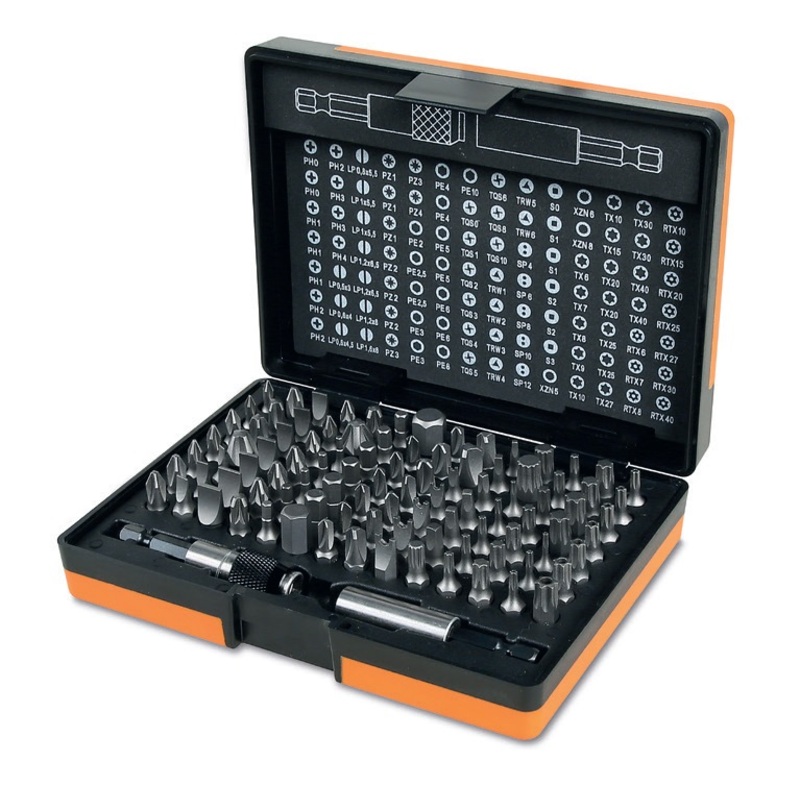 BETA  Schraubendreher-Bit-Set mit 98 Bits und 2 Bithaltern – Bild 1