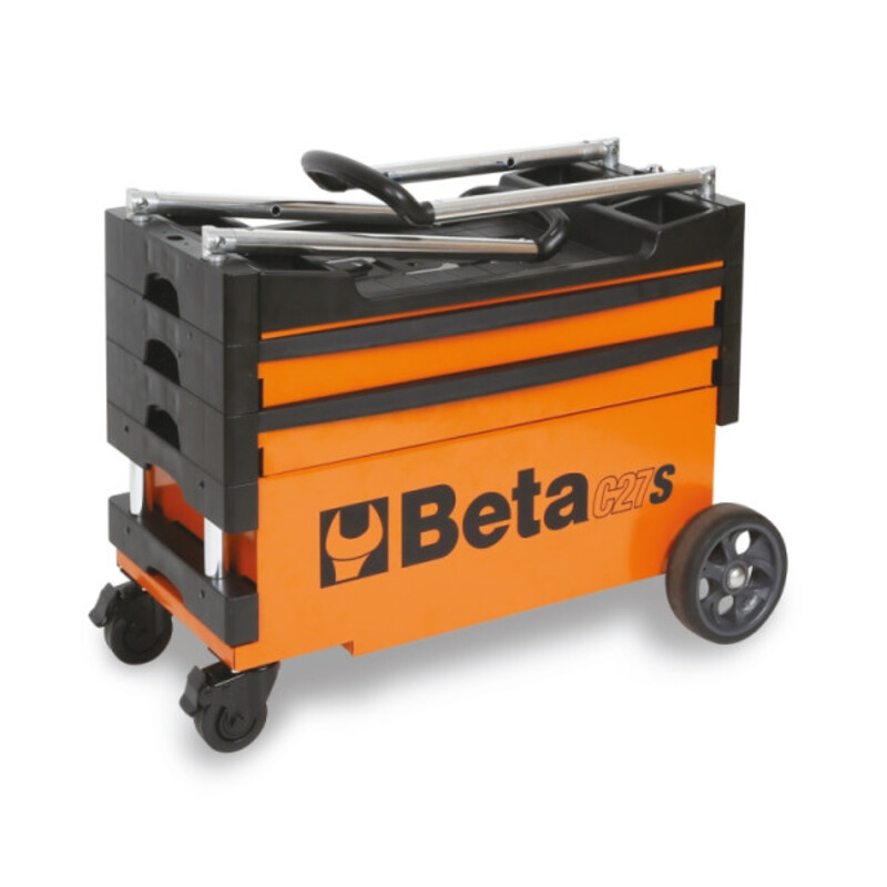 BETA 2700S/VU zusammenklappbarer Werkzeugwagen mit 100 Werkzeugen – Bild 2