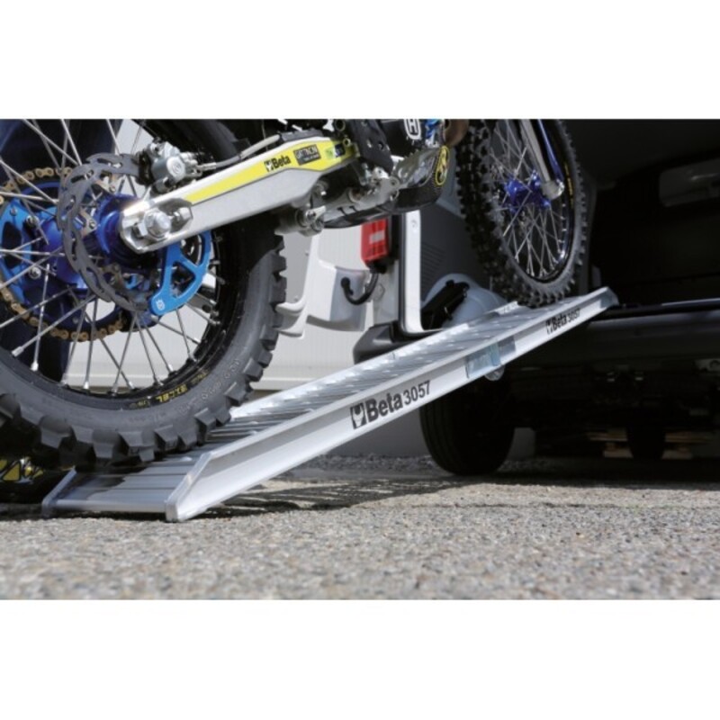 BETA 3057 Aluminium-Auffahrrampe für Motorräder – Bild 2