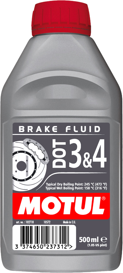 Bremsflüssigkeit DOT 3+4 500ml – Bild 1