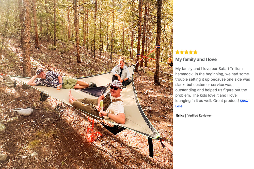 Safari Trillium 3-Person Camping Hammock (3.0) – Bild 4